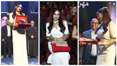 درة تحصد جائزة مهرجان "جيلنا" تقديراً لمسيرتها الفنية بالصور