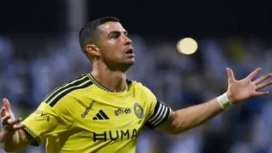 رونالدو يتألق ويقود النصر لفوز كبير على الخلود مع اقترابه من الهدف 1000