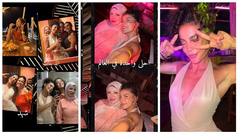 زوجة هادي الباجوري تودع الصيف بصورة مميزة وجذابة