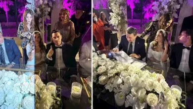 سحر نوح تحتفل بزفاف نجلها بحضور نجوم الفن والمشاهير