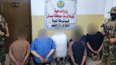 شرطة ميسان تعتقل 6 متهمين بالاعتداء على الملاك الطبي بمستشفى الزهراوي