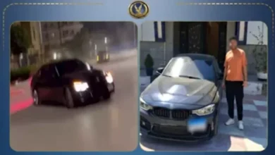 "ضبط طالب في الجيزة بعد أدائه حركات استعراضية احتفالاً بشراء سيارته"