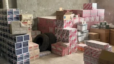 ضبط كميات ضخمة من فلاتر السيارات مجهولة المصدر في الجيزة قبل طرحها في الأسواق