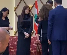 عاصي الحلاني ونجوم الفن يشاركون في عزاء والد عبير نعمة
