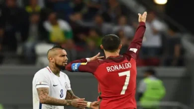 فيدال، نجم برشلونة السابق، ينتقد مدرب البرتغال: يجب حماية رونالدو