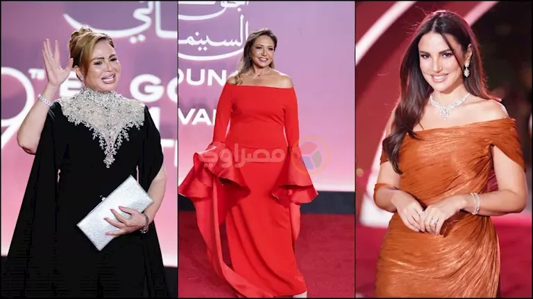 ليلى ودرة وإلهام يتألقن في أول أيام مهرجان الجونة السينمائي بـ 25 صورة