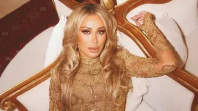 مايا دياب تتألق بإطلالة ذهبية في أحدث ظهور لها