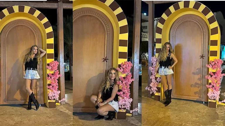 نيكول سابا تتألق بإطلالة "هوت شورت" في أحدث ظهور لها بالصور