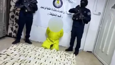 نينوى.. الإطاحة بتاجر مخدرات وضبط 50 كغم كبتاجون بالتنسيق مع السليمانية