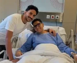 هاني عبدالله يعلن عن خضوع نجله لعملية جراحية