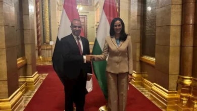 وزير الخارجية يبحث مع نظيرته المجرية تعزيز العلاقات الثنائية والقضايا الإقليمية 6 وزير الخارجية يبحث مع نظيرته المجرية تعزيز العلاقات الثنائية والقضايا الإقليمية