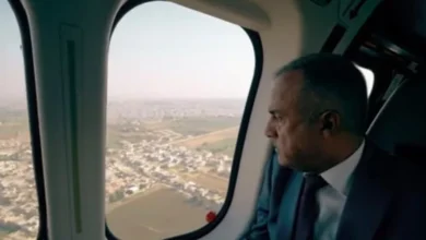 وزير الدفاع يتفقد جوياً القطعات على الحدود العراقية السورية بنينوى