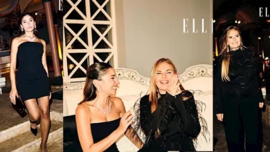 يسرا ودينا الشربيني تتألقان بالأسود في مهرجان الجونة الأخير